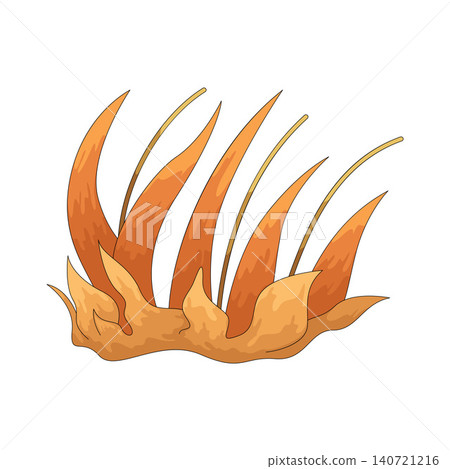 Illustration of Autumn Grass Illustration of Autumn Grass 140721216