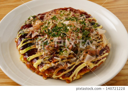 Pork ball okonomiyaki Pork ball okonomiyaki 140721228