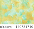 Background material: Watercolor texture, yellow, green 140721740