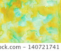 Background material: Watercolor texture, yellow, green 140721741