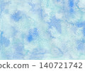 Background material: Watercolor texture, blue, light blue 140721742