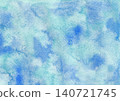 Background material: Watercolor texture, blue, light blue 140721745