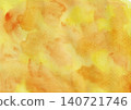 Background material watercolor texture orange 140721746