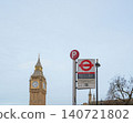 Parliament Square bus stop with Big Ben in the background, London, England 140721802