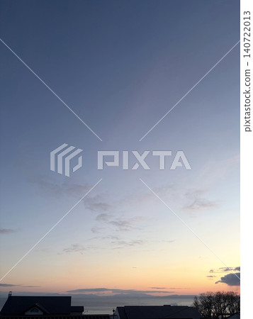 美麗的夕陽天空 美麗的夕陽天空 140722013