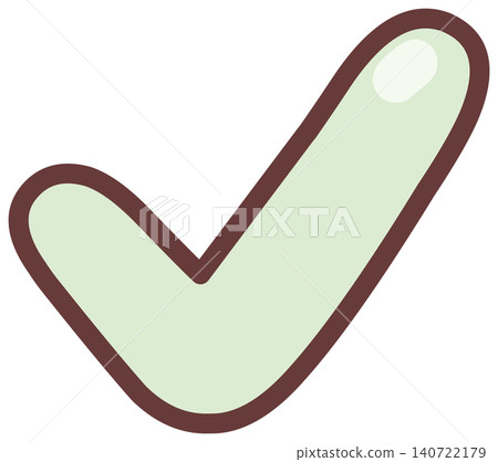 Hand Drawn Check Mark Doodle Icon Hand Drawn Check Mark Doodle Icon 140722179