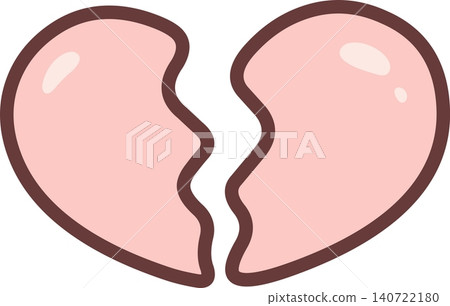 Hand Drawn Broken Heart Doodle Icon Hand Drawn Broken Heart Doodle Icon 140722180