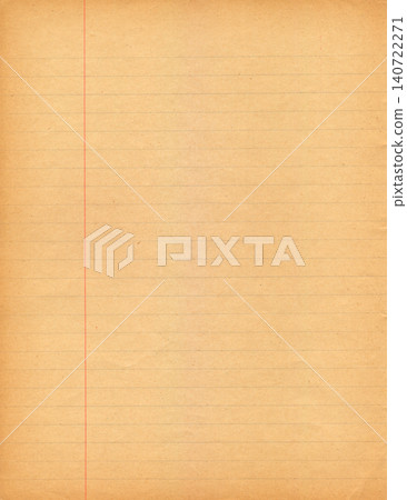 Vintage lined paper texture with margin Vintage lined paper texture with margin 140722271