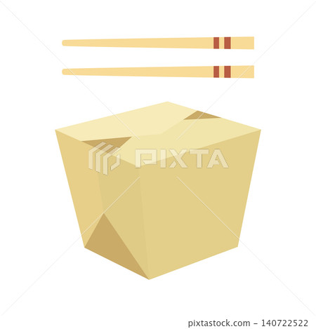 asian takeaway food container with chopsticks asian takeaway food container with chopsticks 140722522