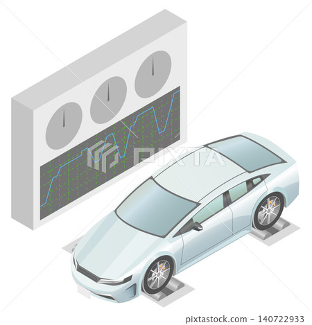汽車和底盤測功機 140722933