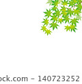 Fresh green leaves, vibrant autumn colors 04 140723252