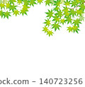Fresh green leaves, vibrant autumn colors 05 140723256