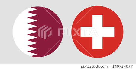 World Cup 2026 group B teams flags  from round icons Qatar - Switzerland 140724077