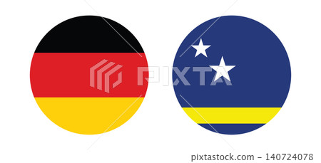 World Cup 2026 group E teams flags from round icons Germany - Curacao 140724078