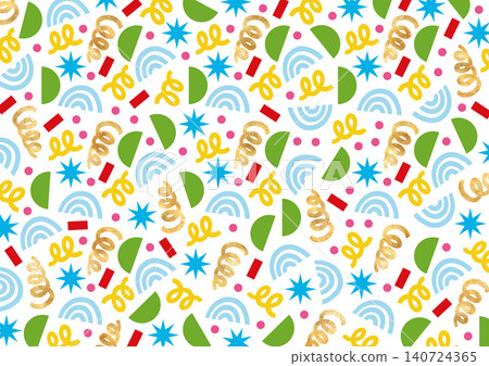 Background material with colorful geometric patterns 140724365