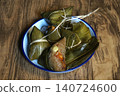 Delicious Sticky Rice Dumplings or Chinese Tamales Group 140724600