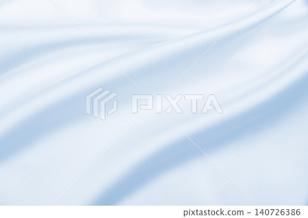 Smooth elegant blue silk or satin luxury cloth texture as abstract background. Luxurious background design 140726386
