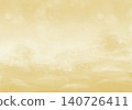 Golden waves and sparkling splashes - a fantastical Japanese-style background illustration 140726411