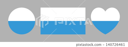 Bavaria flag heart, circle, rectangle icon, badge. Free german State of Bavaria flag button, sticker, banner, background in heart, round, rectangular shape set. Bavaria flag heart, circle, rectangle icon, badge. Free german State of Bavaria flag button, sticker, banner, background in heart, round, rectangular shape set. 140726461