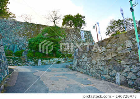 Matsusaka Castle Ruins, Stone Walls, Matsusaka City Matsusaka Castle Ruins, Stone Walls, Matsusaka City 140726475