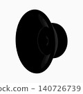 Black speaker icon on transparent background. Volume and sound.. 140726739