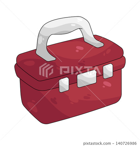 Illustration of first aid kit Illustration of first aid kit 140726986