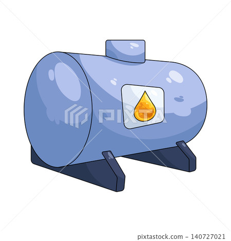 Illustration of oil storage Illustration of oil storage 140727021