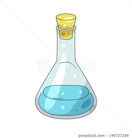 Illustration of flask Illustration of flask 140727286