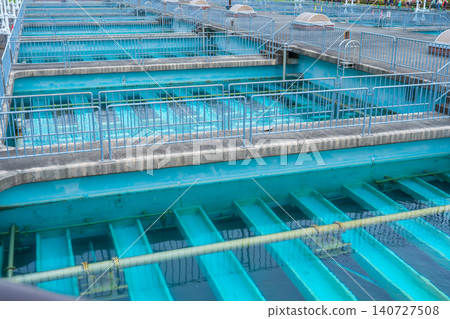 京都市水處理廠的過濾池 140727508