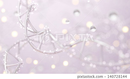 A beautifully blurred liquid DNA double helix science 3D background. A beautifully blurred liquid DNA double helix science 3D background. 140728144