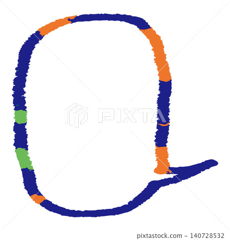 Colorful, hand-drawn speech bubbles that look like they were drawn with crayons. Cool-toned frame. Colorful, hand-drawn speech bubbles that look like they were drawn with crayons. Cool-toned frame. 140728532