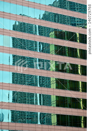 Windows of business building. Modern city building. Building abstract. Building background. Windows of business building. Modern city building. Building abstract. Building background. 140729768