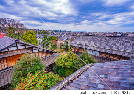 [Toyama Prefecture] Takaoka City Fushiki Kitamaebune Museum - View of the courtyard 140729812