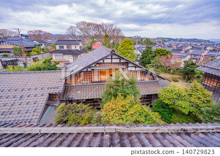 [Toyama Prefecture] Takaoka City Fushiki Kitamaebune Museum - View of the courtyard 140729823