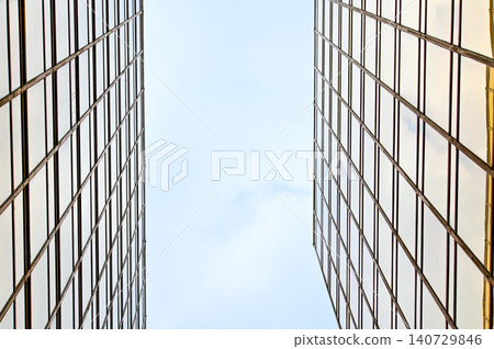 Exterior of modern architecture, modern city building. Modern architecture abstract background, building abstract. Exterior of modern architecture, modern city building. Modern architecture abstract background, building abstract. 140729846
