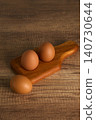 Egg on a simple background. 140730644