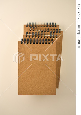 Spring notebook on a simple background. Spring notebook on a simple background. 140730645