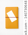 Diary and memo on a simple background. 140730648