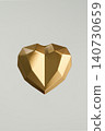 Heart shape on a simple background. 140730659