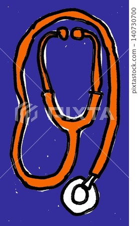 Blue Medical Stethoscope Sketch for Health Insurance Clinics Blue Medical Stethoscope Sketch for Health Insurance Clinics 140730700