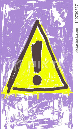 Yellow Triangle Warning Sign Illustration For Safety Manuals Yellow Triangle Warning Sign Illustration For Safety Manuals 140730727