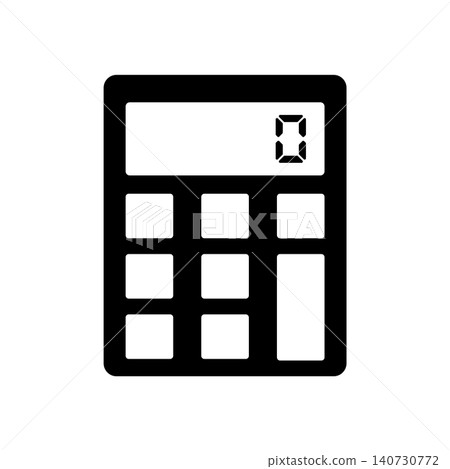 calculator icon vector design template 140730772