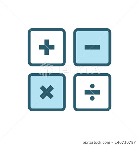 calculator icon vector design template calculator icon vector design template 140730787
