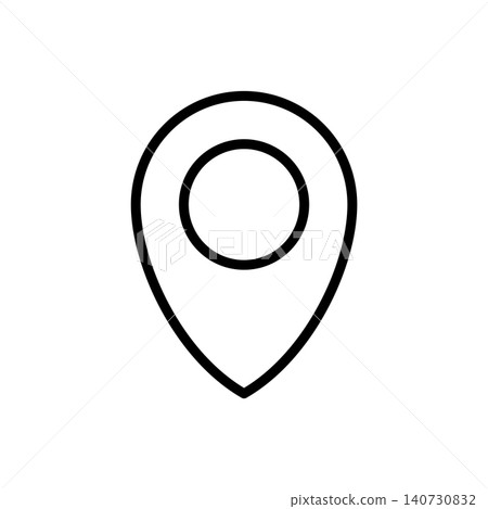 pin locator icon vector design template pin locator icon vector design template 140730832