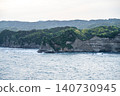 A view of the ria coast from the hilltop of Ubara Ideal Village, Katsuura City, Chiba Prefecture. 140730945