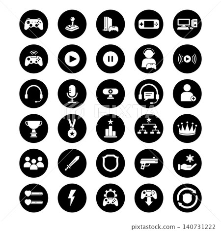 Gaming and E sports Line Icons Set design vector templates simple and modern Gaming and E sports Line Icons Set design vector templates simple and modern 140731222