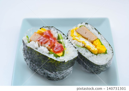 自製豬肉蛋飯糰 自製豬肉蛋飯糰 140731301