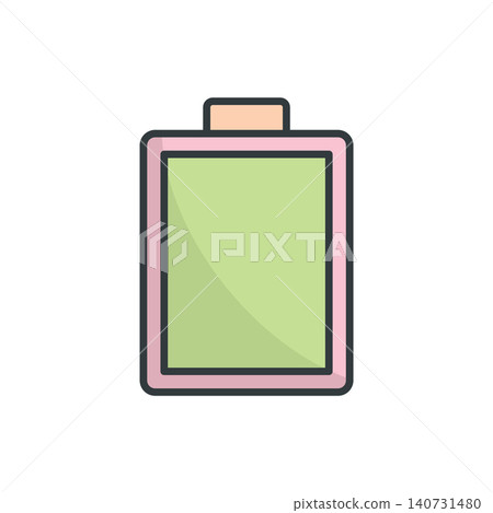 Battery icon vector design element templates simple Battery icon vector design element templates simple 140731480
