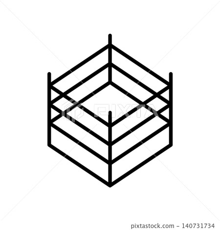 Boxing ring icon vector design templates simple and modern Boxing ring icon vector design templates simple and modern 140731734