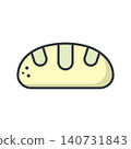 Bread icon vector design templates simple and modern concept 140731843
